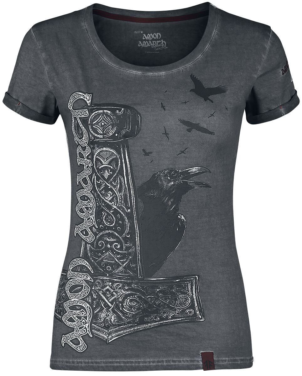 Image of Amon Amarth EMP Signature Collection Girl-Shirt dunkelgrau