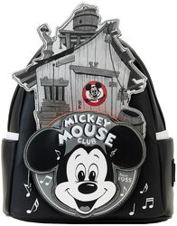 Loungefly - Disney 100 - Micky Maus Club Mini-Rucksack, Mickey Mouse, Mini-Rucksack