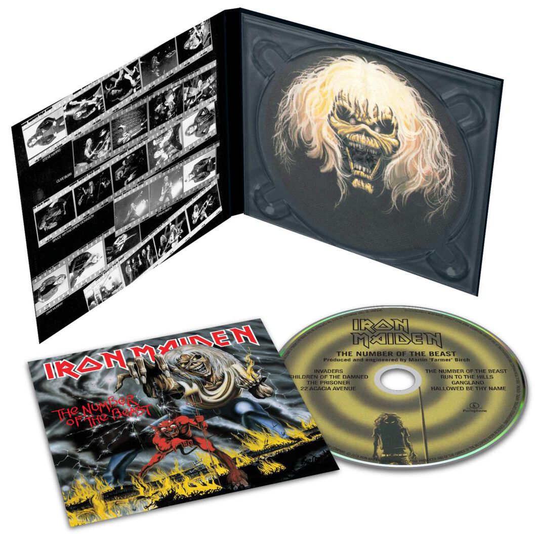 CD de Iron Maiden - The number of the beast - para Standard