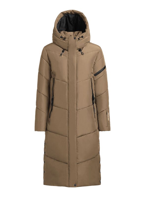 Khujo Jacke Beige Kurz Khujo Steppjacke »ESILA4«, Mit Kapuze QUELLE