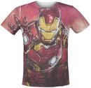 Painting, Iron Man, T-Shirt