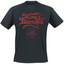 Logo Red, King Diamond, T-Shirt