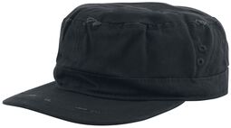 Vintage Army Cap, Black Premium by EMP, Cap