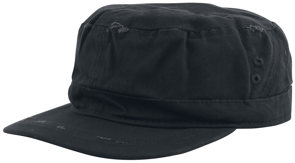 Black Premium by EMP - Vintage Army Cap - Cap - schwarz - EMP Exklusiv!