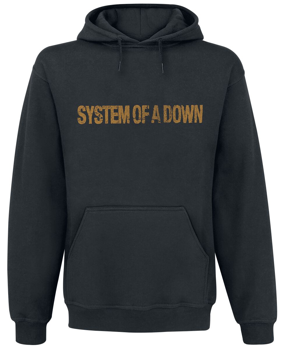 System Of A Down Shattered Numbers Hooded sweater black