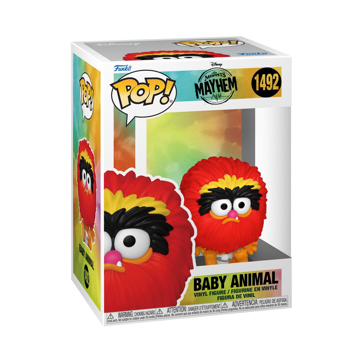 Die Muppets - The Muppets Mayham - Baby Animal Vinyl Figur 1492 - Funko Pop! Figur - multicolor