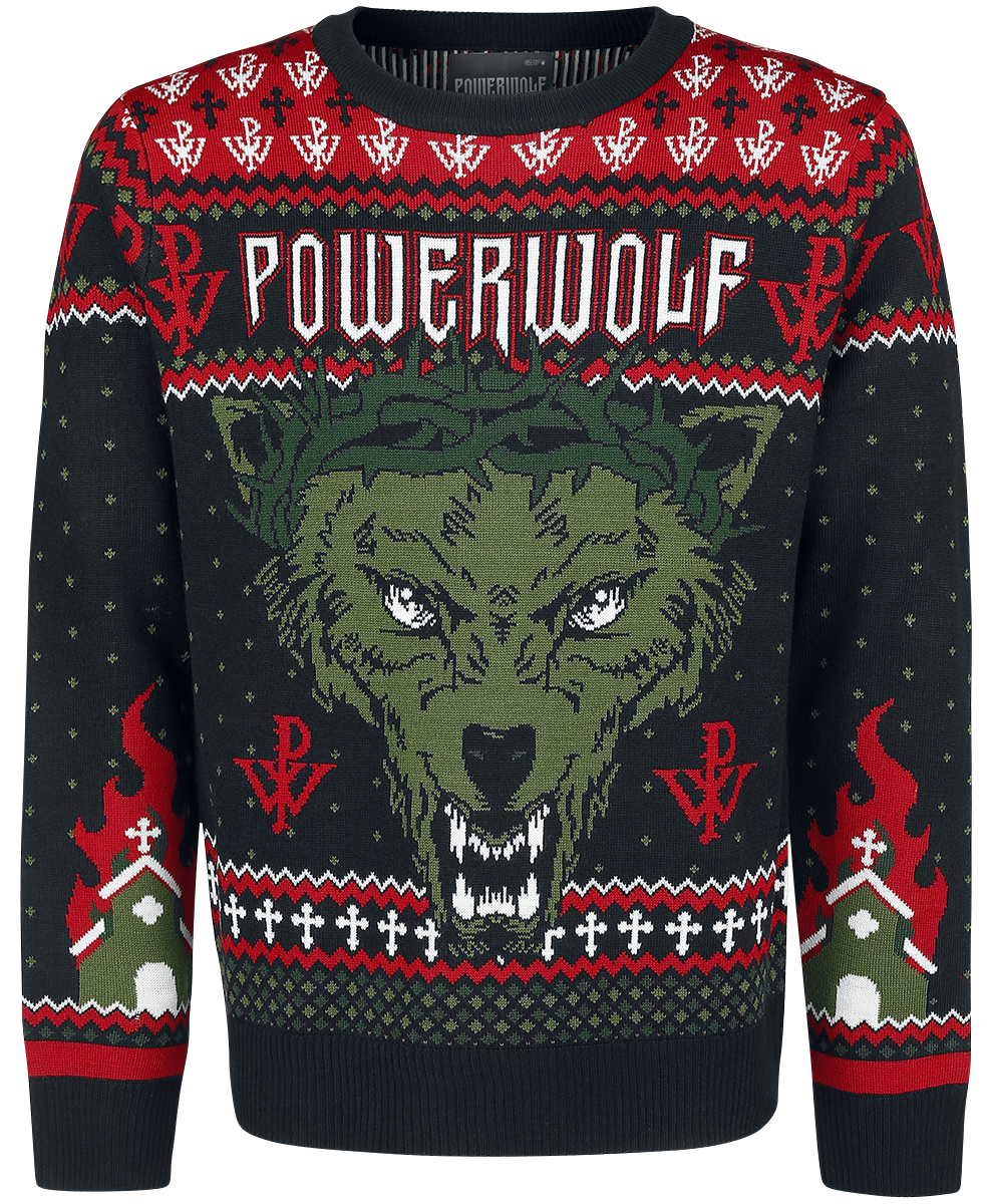 Powerwolf - Holiday Sweater 2019 - Sweatshirt - multicolour image