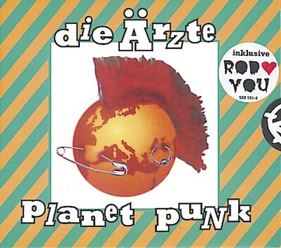 Image of Die Ärzte Planet Punk CD Standard