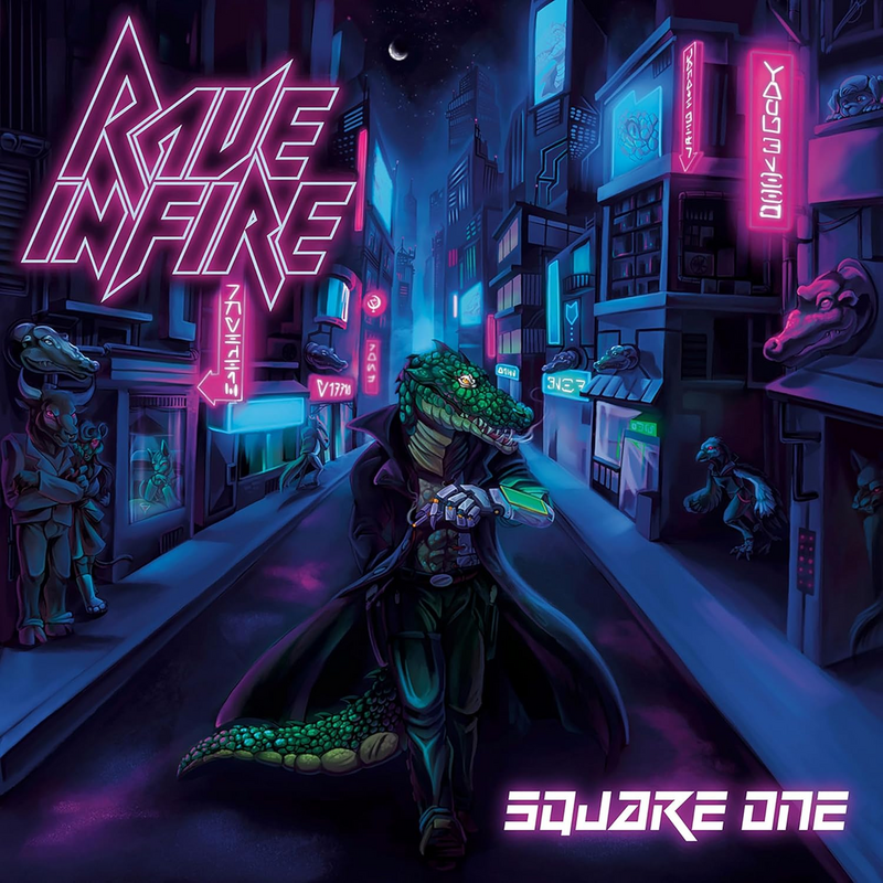 CD  av Rave In Fire - Square One -  -