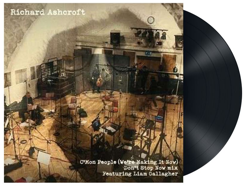 Ashcroft, Richard feat. Liam Gallagher C’Mon People (We’re Making It Now) Single schwarz