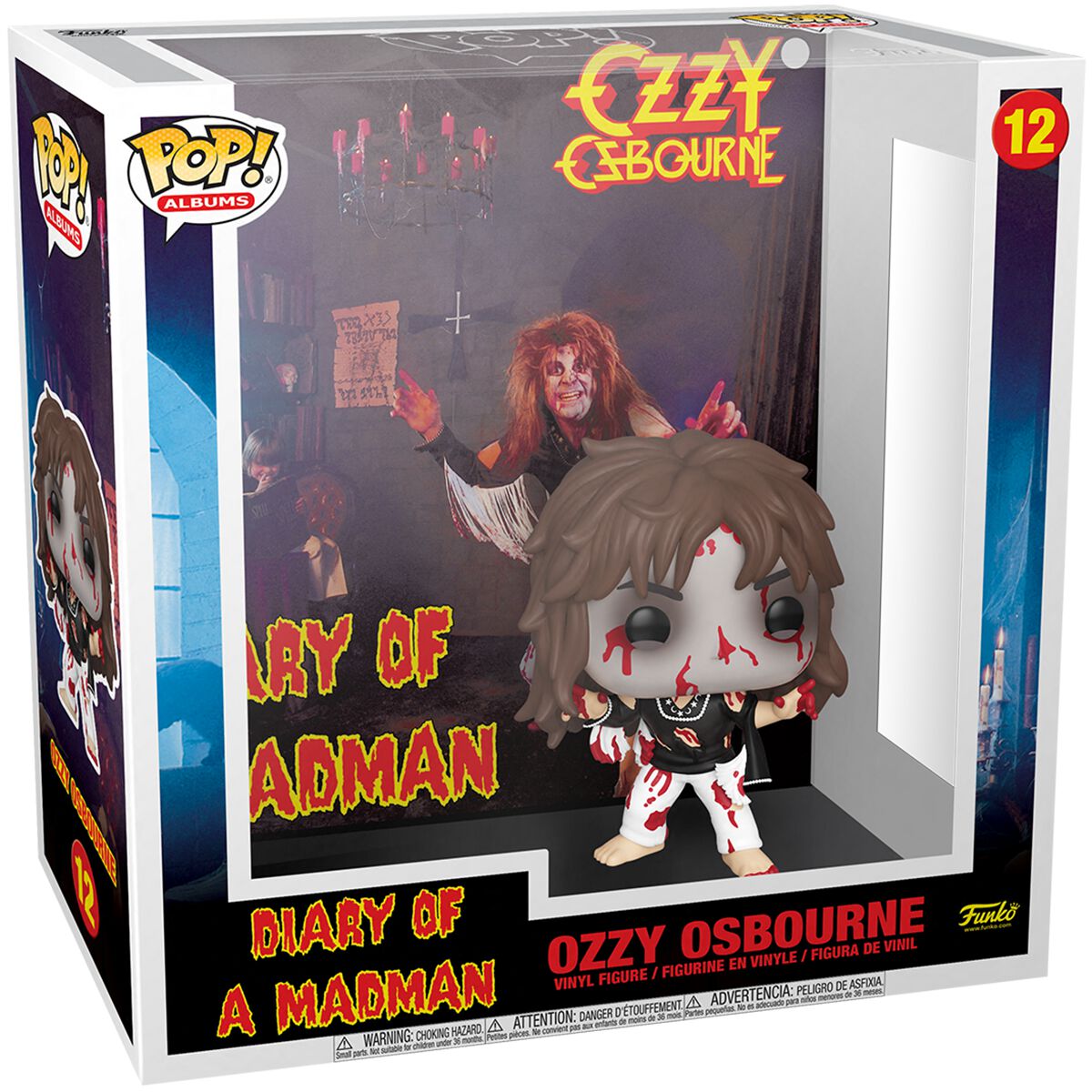 Ozzy Osbourne Diary of a Mandman (Pop! Albums) (Pop!A Palooza 2021) Vinyl Figur 12 Funko Pop! multicolor