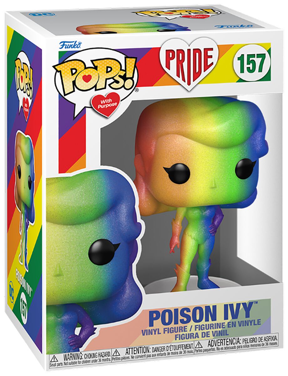 Pride 2022 Poison Ivy (Rainbow) Vinyl Figur 157 Funko Pop! von Poison Ivy