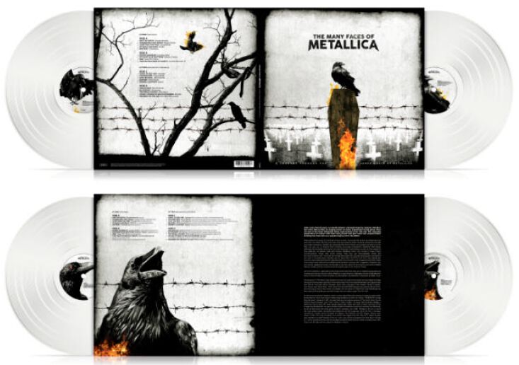 The Many Faces Of Metallica LP weiß von V.A.