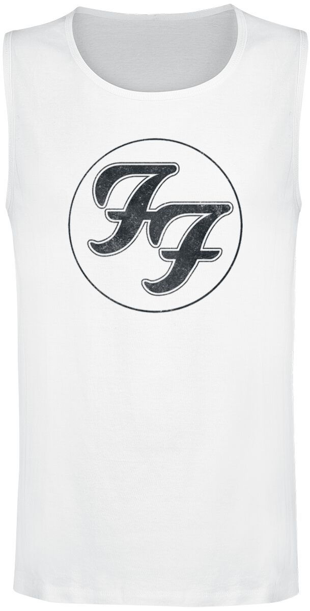 Foo Fighters Logo Tanktop white