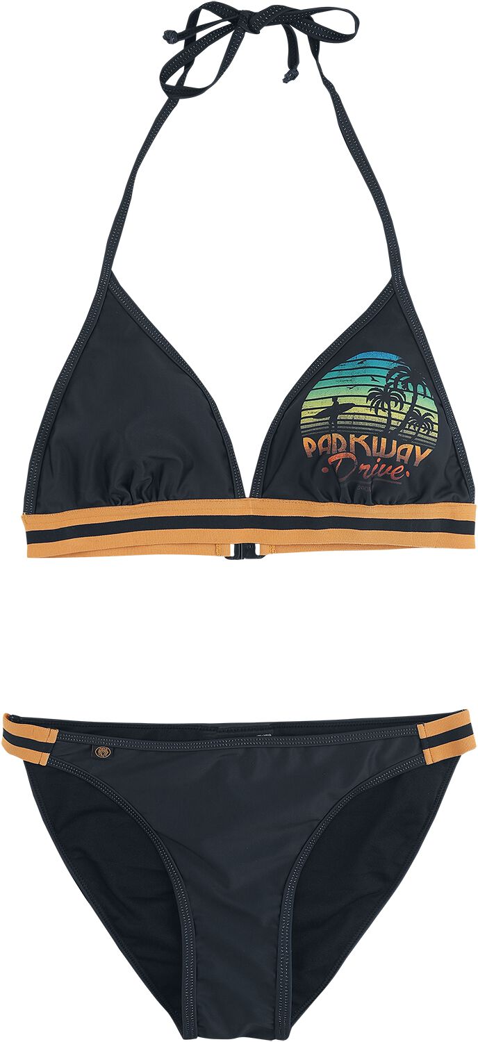 Parkway Drive EMP Signature Collection Bikini Set schwarz orange  - Onlineshop EMP