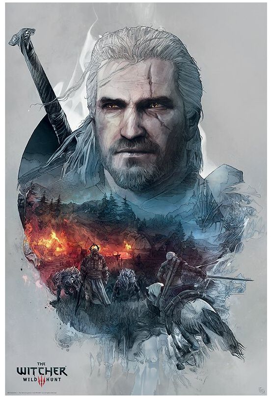 Geralt Poster von The Witcher