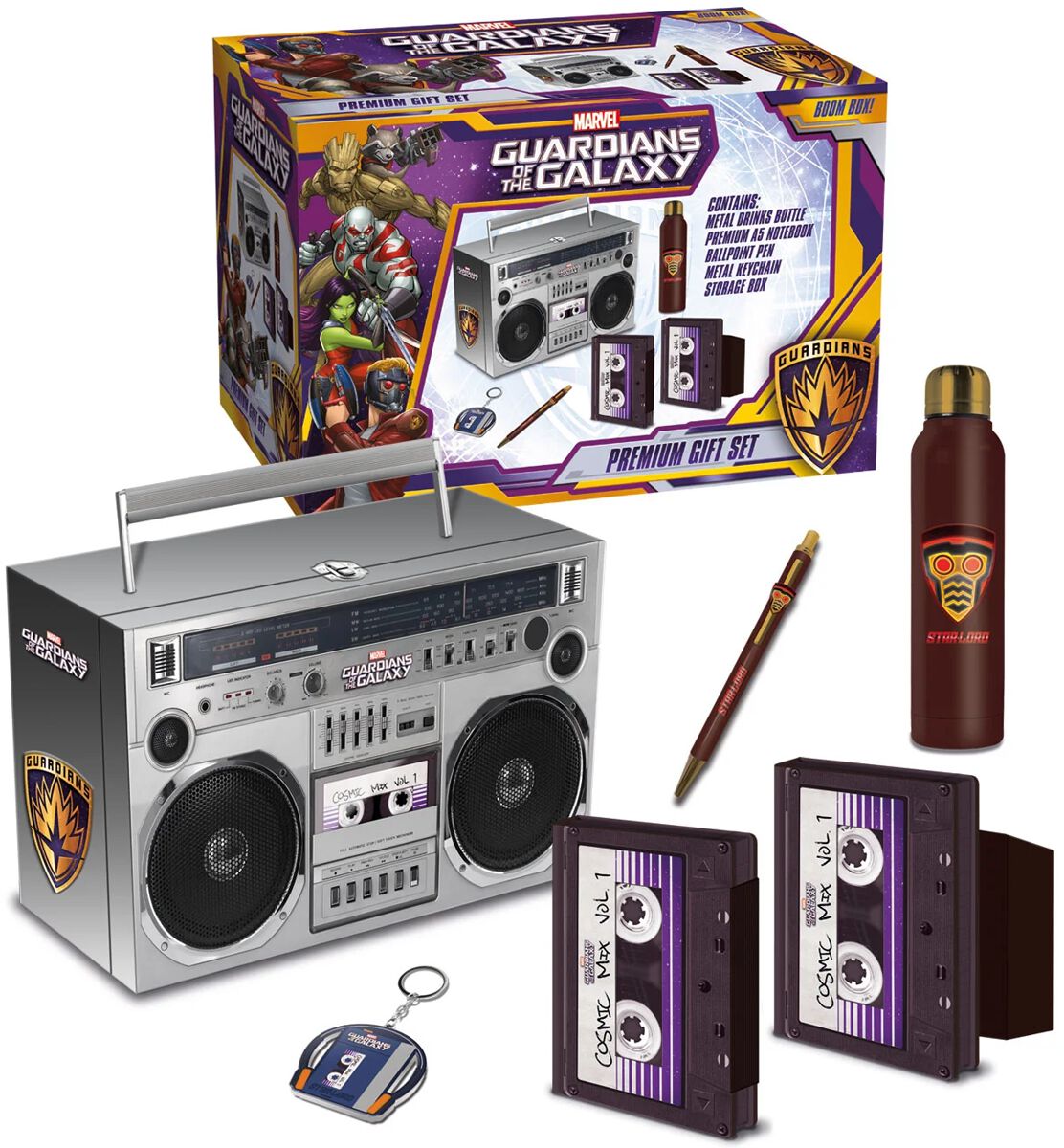Guardians Of The Galaxy - Marvel Fanpaket - 3 - Premium Geschenk-Set - multicolor  - Lizenzierter Fanartikel