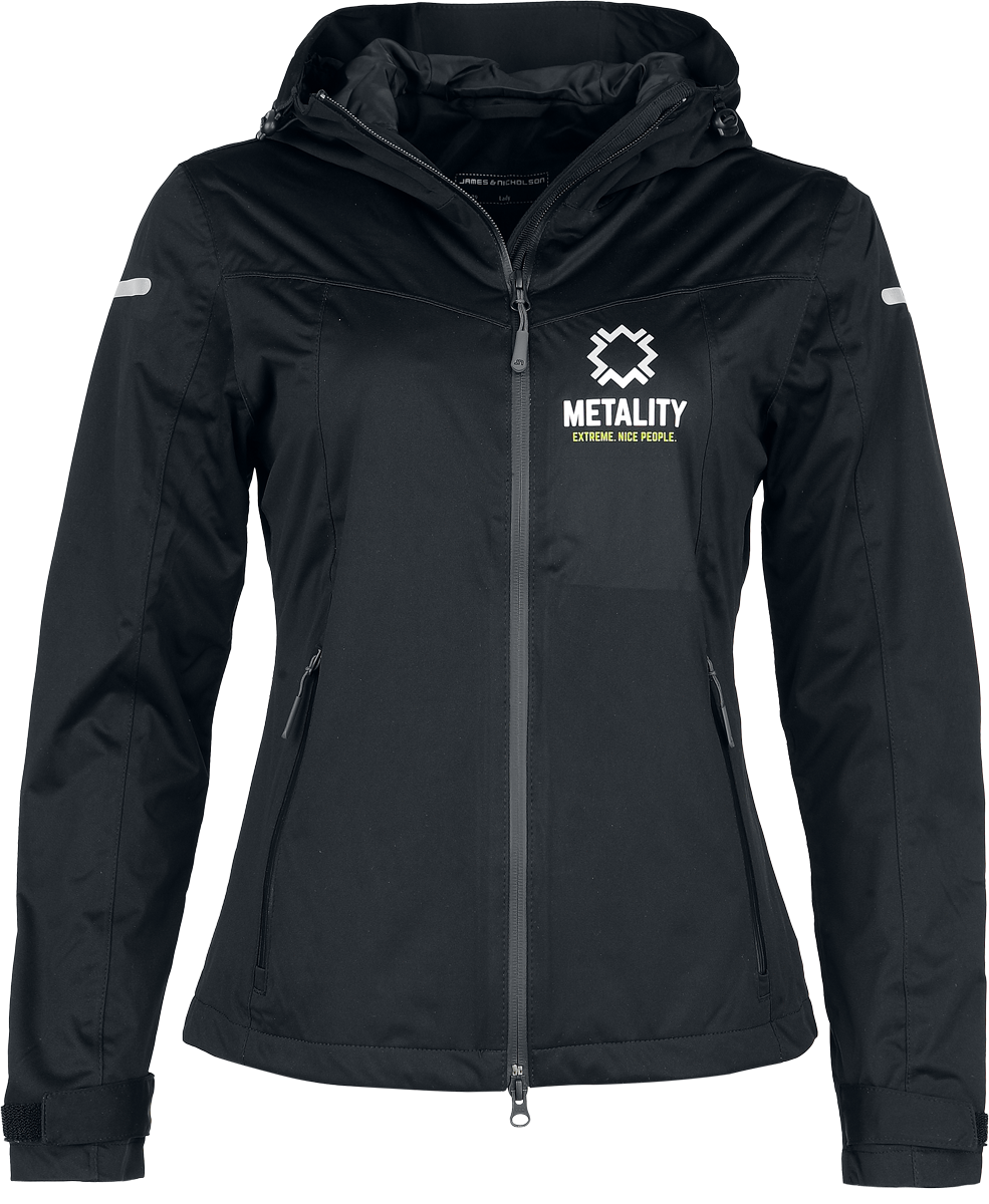 Luvjacka  av Metality - Damen Allweather Jacket - Dam - svart
