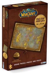 Azeroth's Map - Jigsaw Puzzle, World Of Warcraft, Puzzle