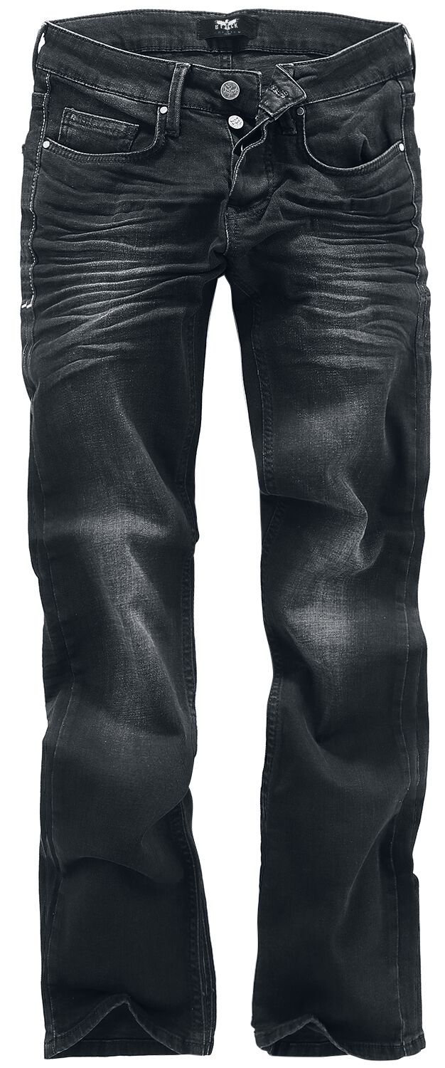 Black Premium by EMP Jeans - Johnny - W29L30 bis W42L30 - für Männer - Größe W40L30 - schwarz