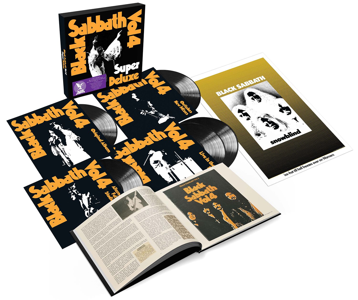Image of Black Sabbath Vol. 4 5-LP Standard