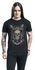T-Shirt mit großem Skull in Ouija Optik