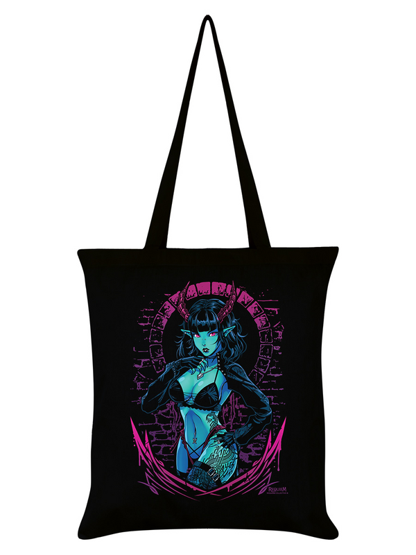 Requiem Collective Gothic Fabric bag - Jolie - black