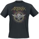 Military Circle, Anthrax, T-Shirt