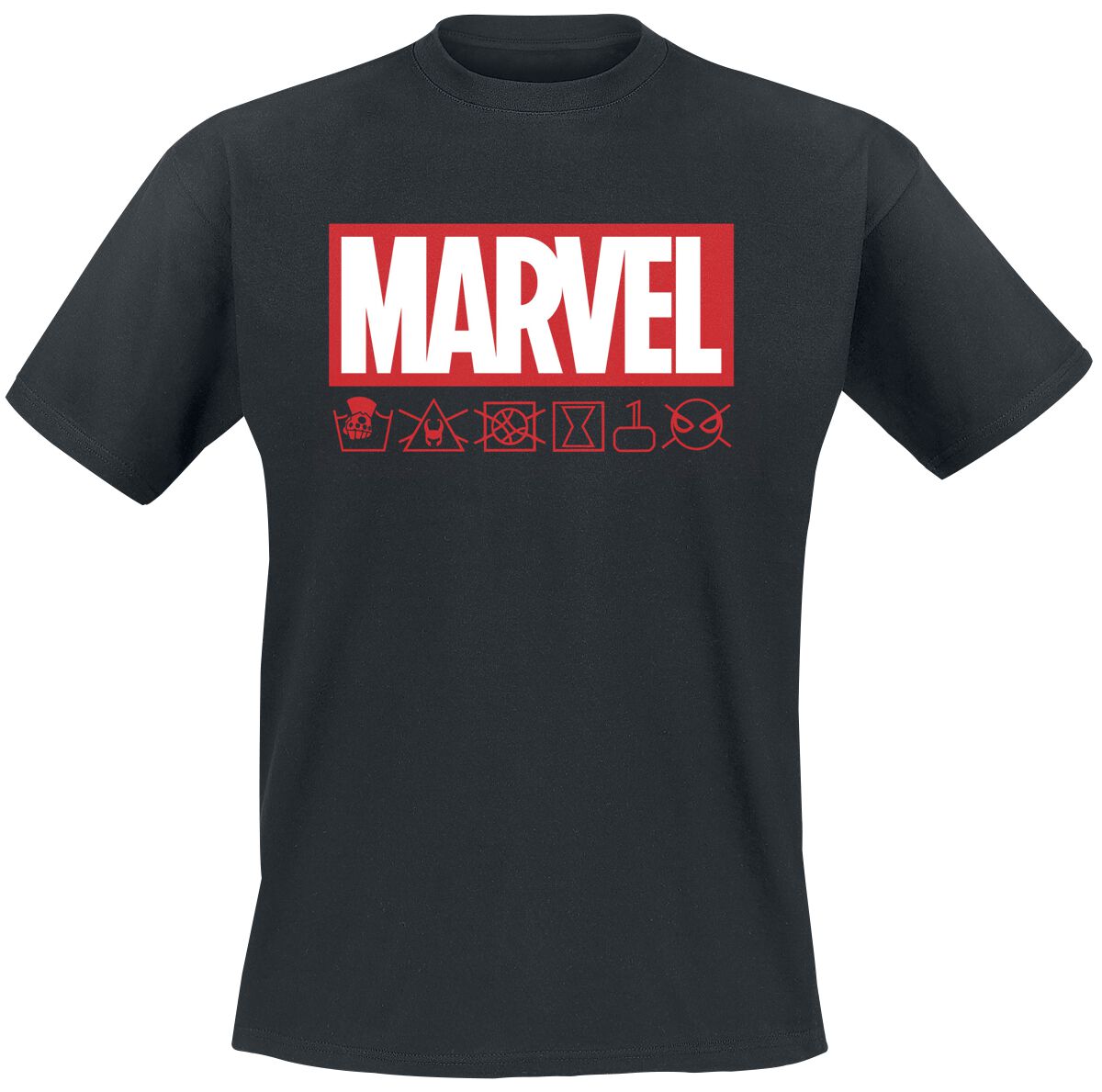 Marvel Comics Marvel Logo T-Shirt black