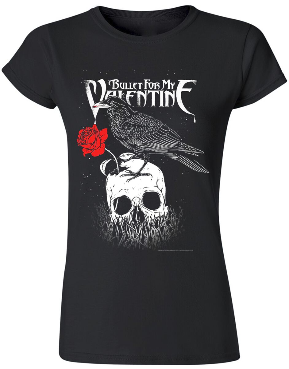 Bullet For My Valentine Raven T-Shirt schwarz Bullet For My Valentine Raven T-Shirt schwarz