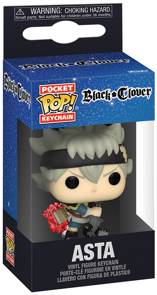 Black Clover Asta Pocket Pop! Funko Pocket Pop! multicolor