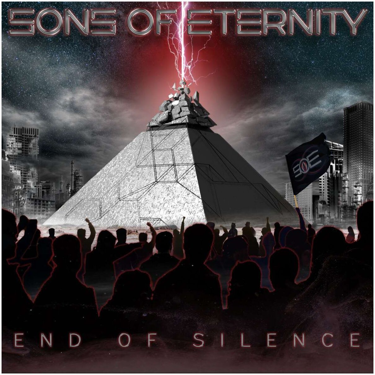 Image of CD di Sons Of Eternity - End of silence - Unisex - standard
