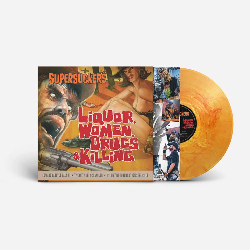 LP  di Supersuckers - Liqour, Women, Drugs & Killing - Non Specificato -