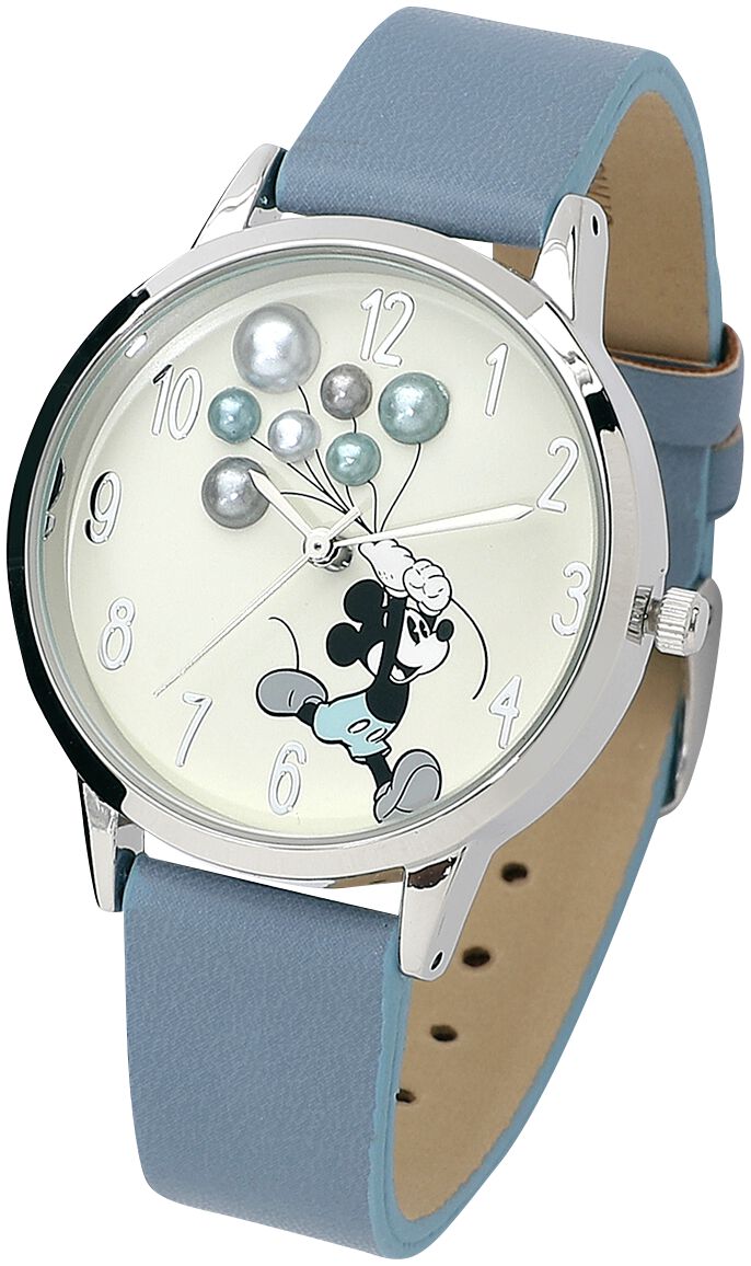 Montres bracelets Disney de Mickey & Minnie Mouse - Ballons De Mickey - pour Femme - bleu