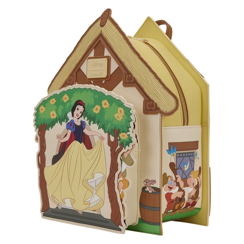 Snow White and the Seven Dwarfs - Disney Mini rugzak - Loungefly - Cottage - meerkleurig