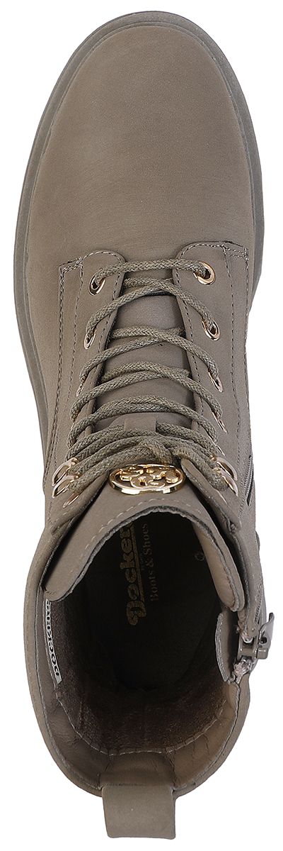 Dockers by Gerli Schnürboots Boot taupe