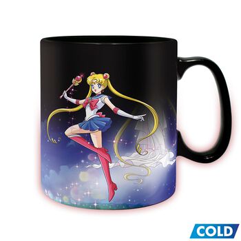 Sailor & Chibi - Tasse mit Thermoeffekt