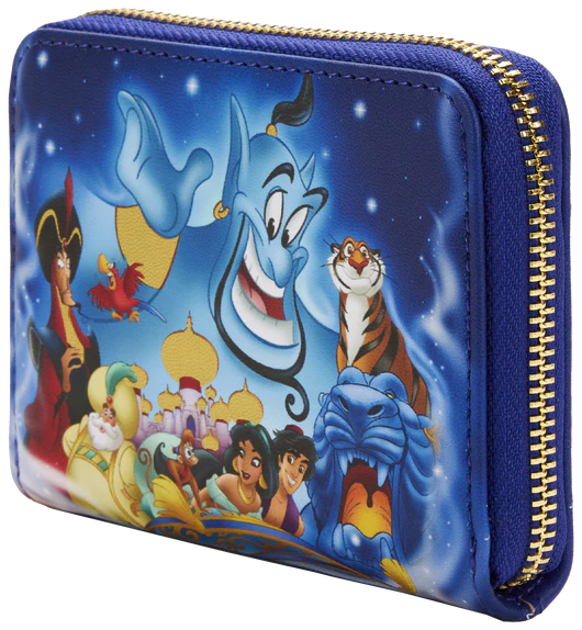 Aladdin Loungefly - 30th Anniversay Zip Around Wallet Geldbörse multicolor