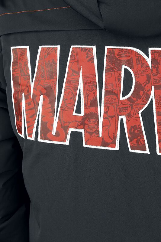 Männer Bekleidung Marvel Logo | Marvel Winterjacke
