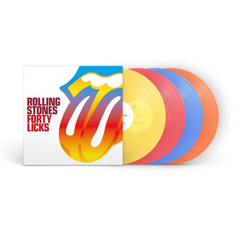 LP  av The Rolling Stones - Forty licks -  -