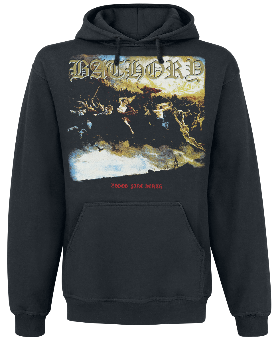 Bathory - Blood Fire Death - Hooded sweatshirt - black image