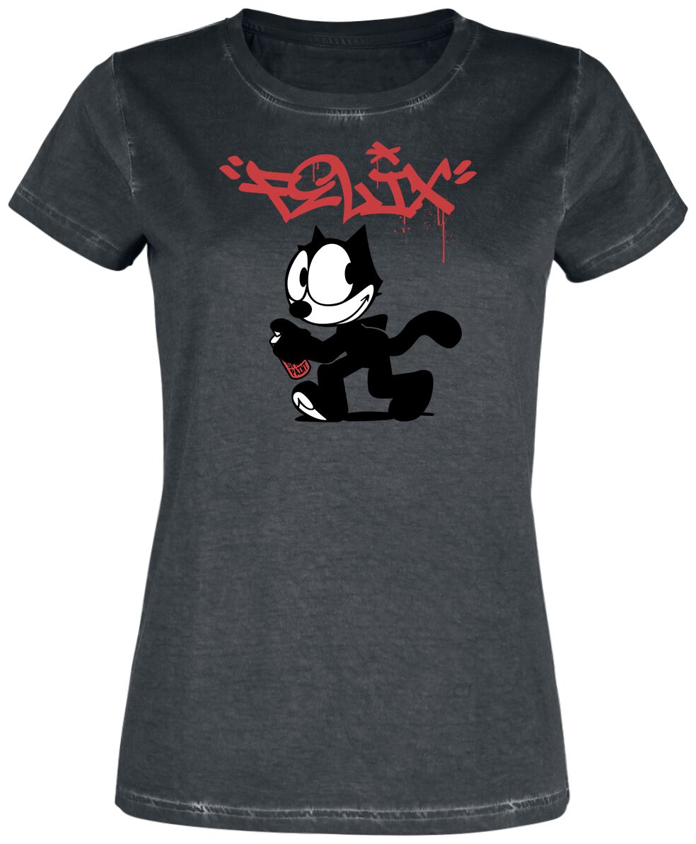 Felix The Cat Felix T-Shirt schwarz