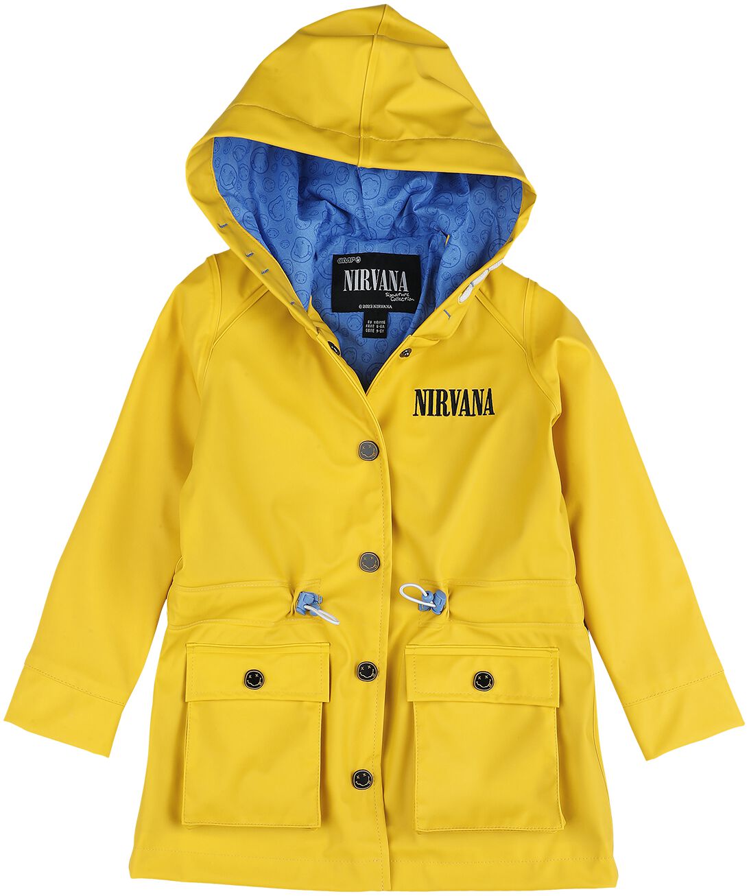 Levně Nirvana Kids - EMP Signature Collection dětský kabát žlutá