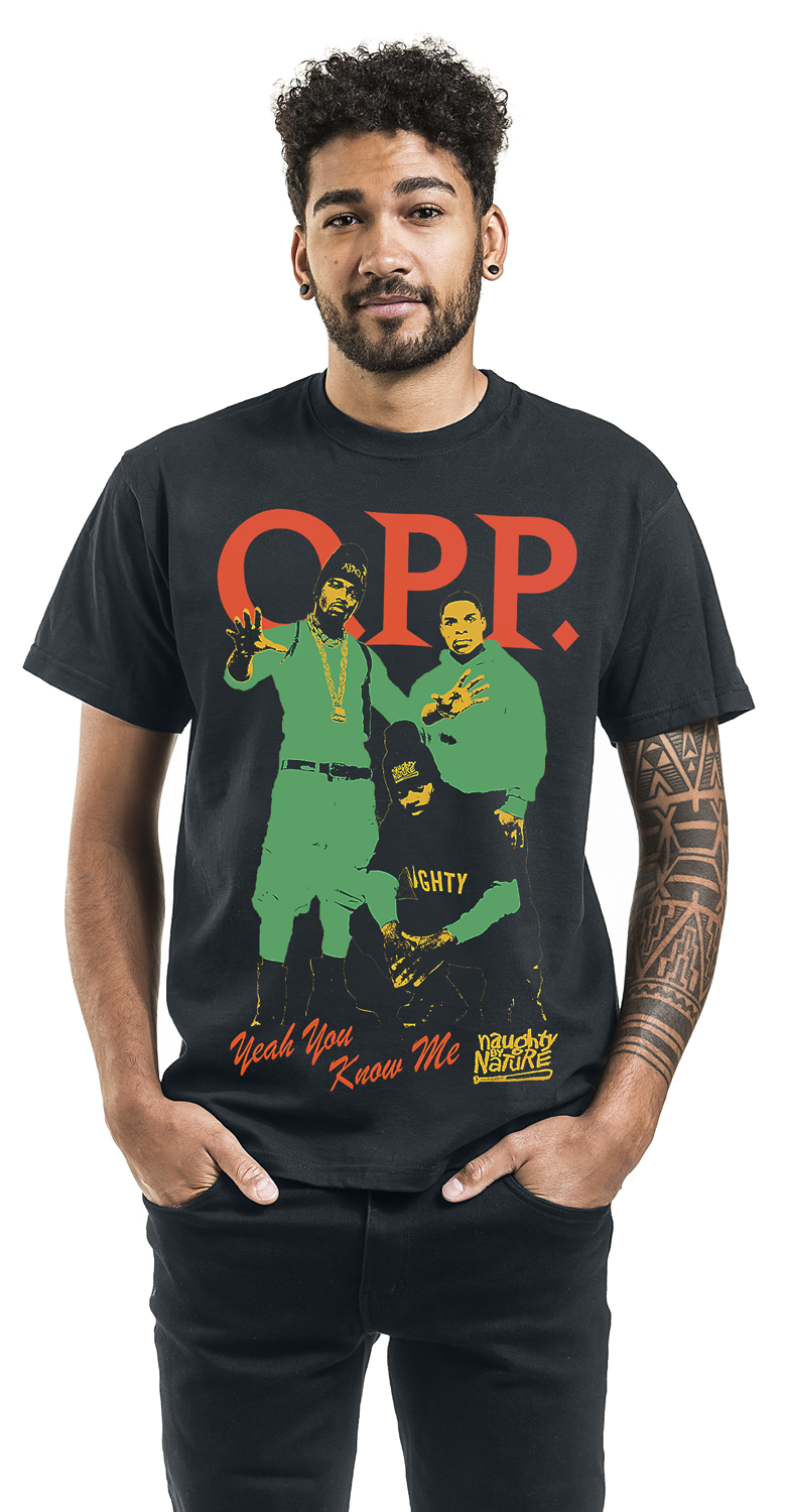 4064854745841 - Yeah You Know Me T-Shirt schwarz in XL 4064854745841 - Yeah You Know Me T-Shirt schwarz in XL