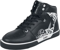 HighCut Sneaker, Black Premium by EMP, Sneaker high