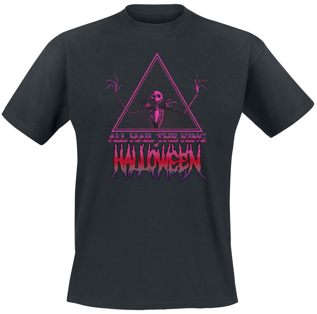 The Nightmare Before Christmas Halloween King T-Shirt schwarz in M