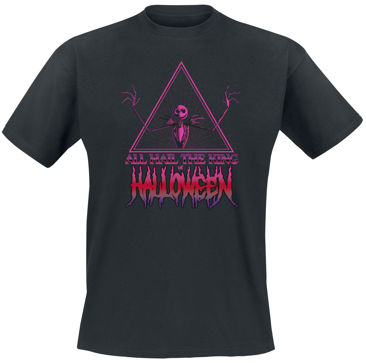 The Nightmare Before Christmas - Halloween King - T-Shirt - schwarz