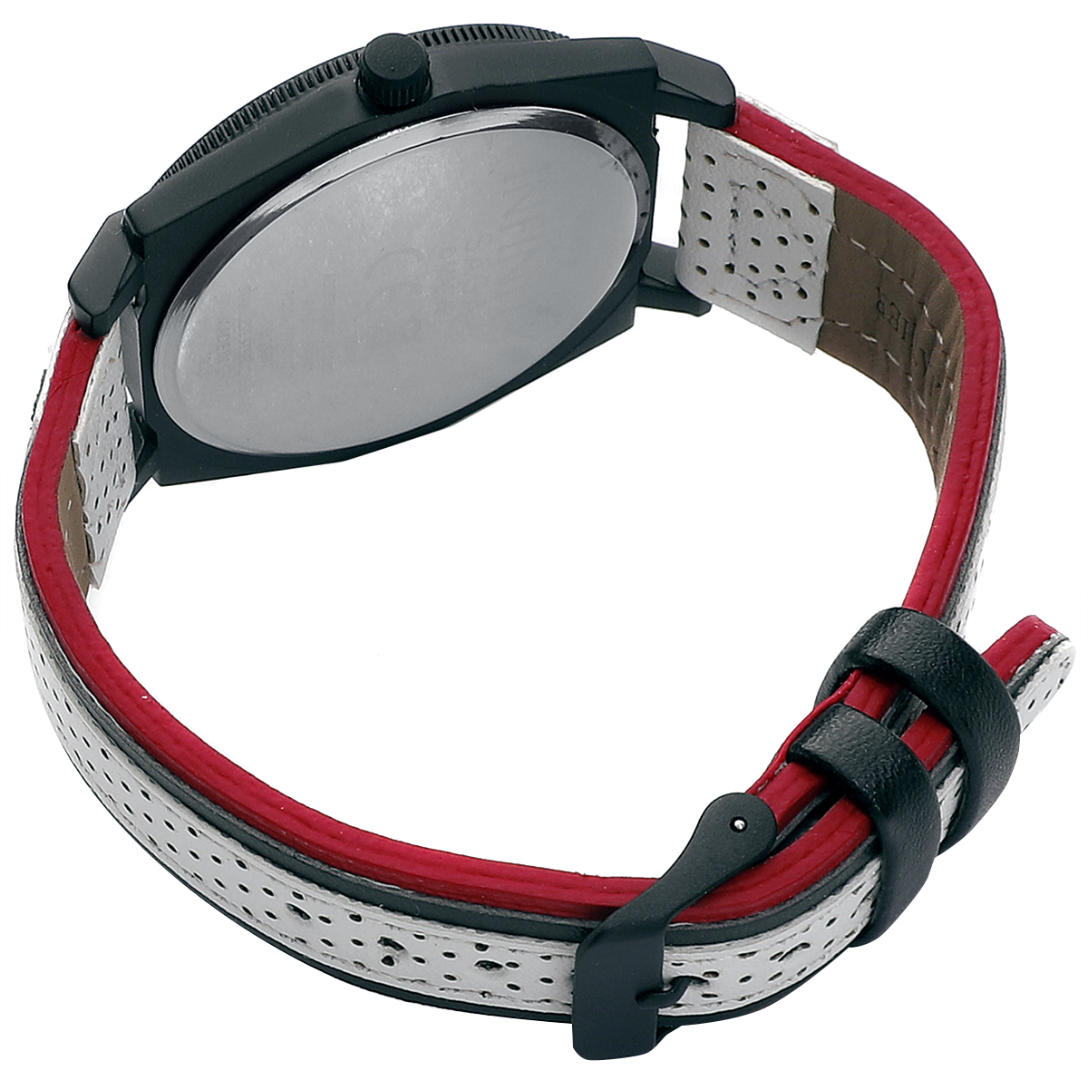 Avengers Avengers Logo Armbanduhren weiß schwarz rot