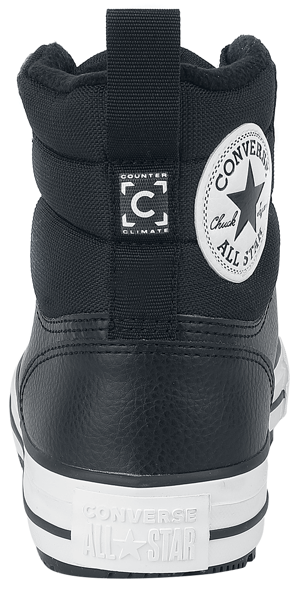 Converse Chuck Taylor All Star Faux Leather Berkshire Boot Sneaker high schwarz