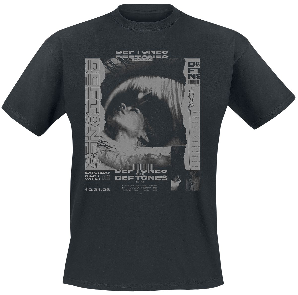 Deftones Visions T-Shirt black